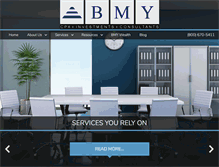 Tablet Screenshot of bmy-cpa.com